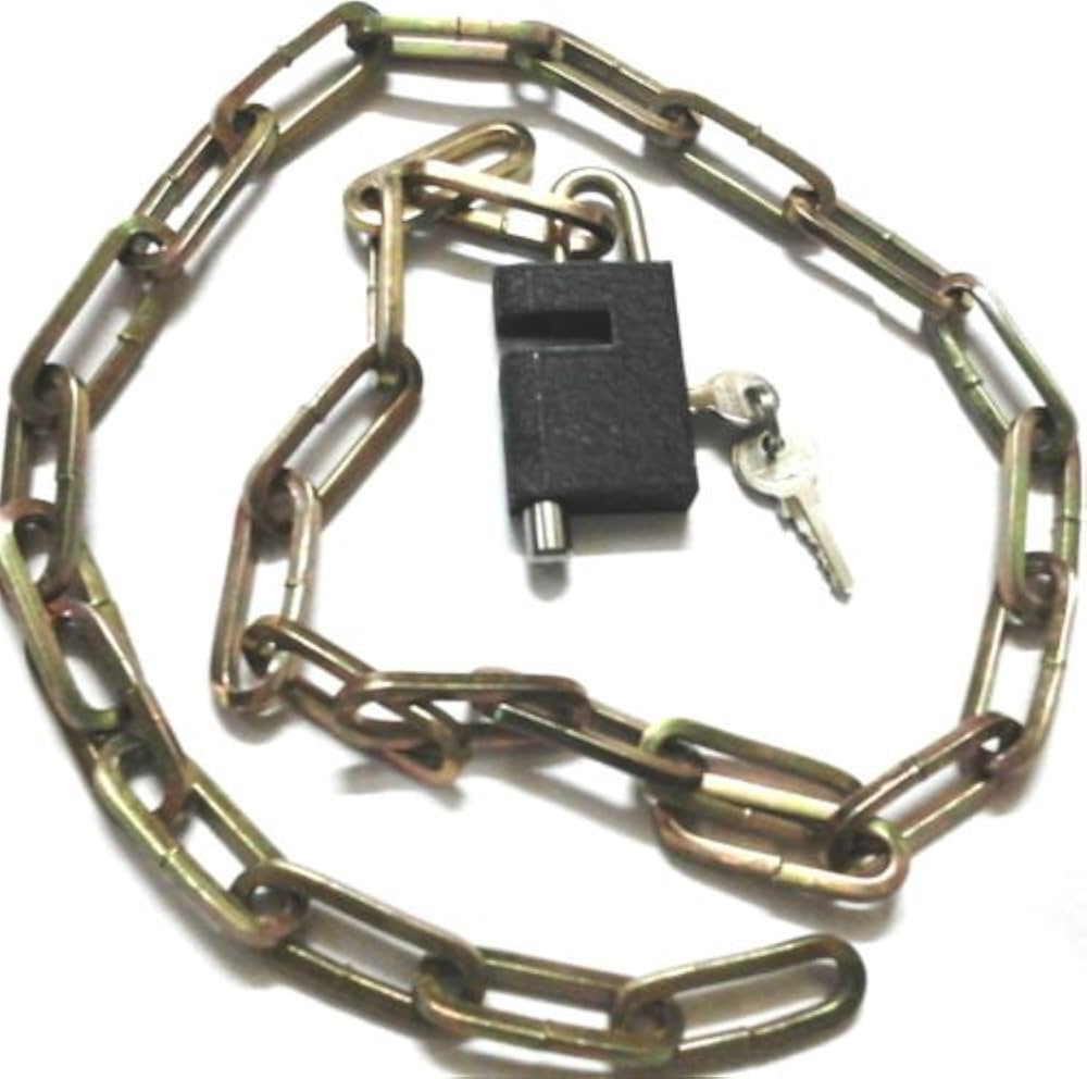 Anti-Theft Alloy Steel Cycle Lock with Key for Ultimate Security