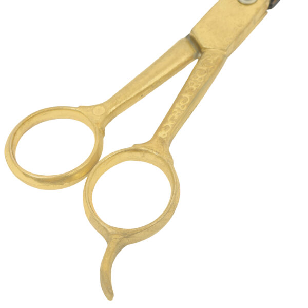 Professional-Grade Stainless Steel Brass Barber Scissor - Image 5