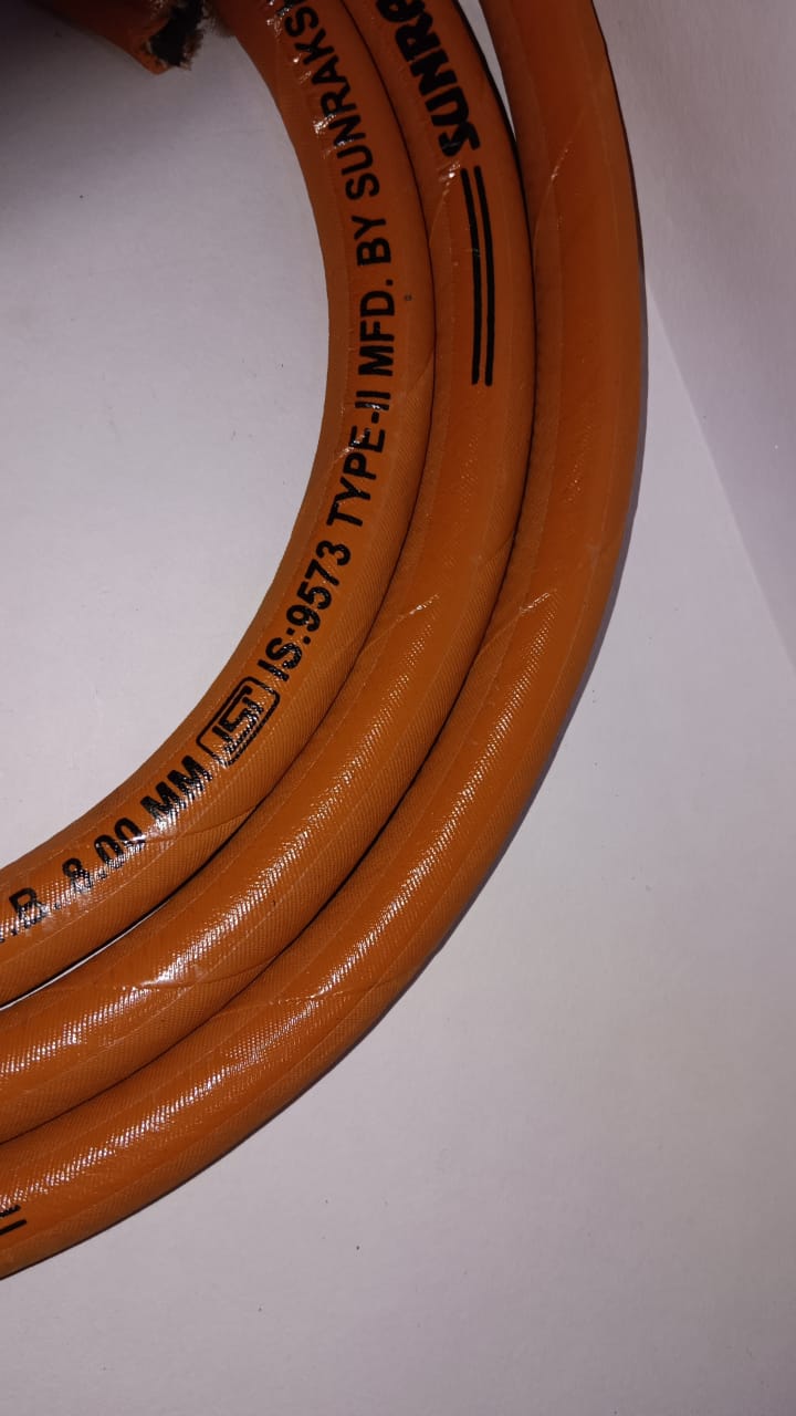 LPG Hose Pipe | Durable Flame-Resistant Design | Built for Safety