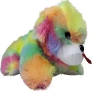 The Multicolour Stuffed Toy Dog | Plush Toy for Kids